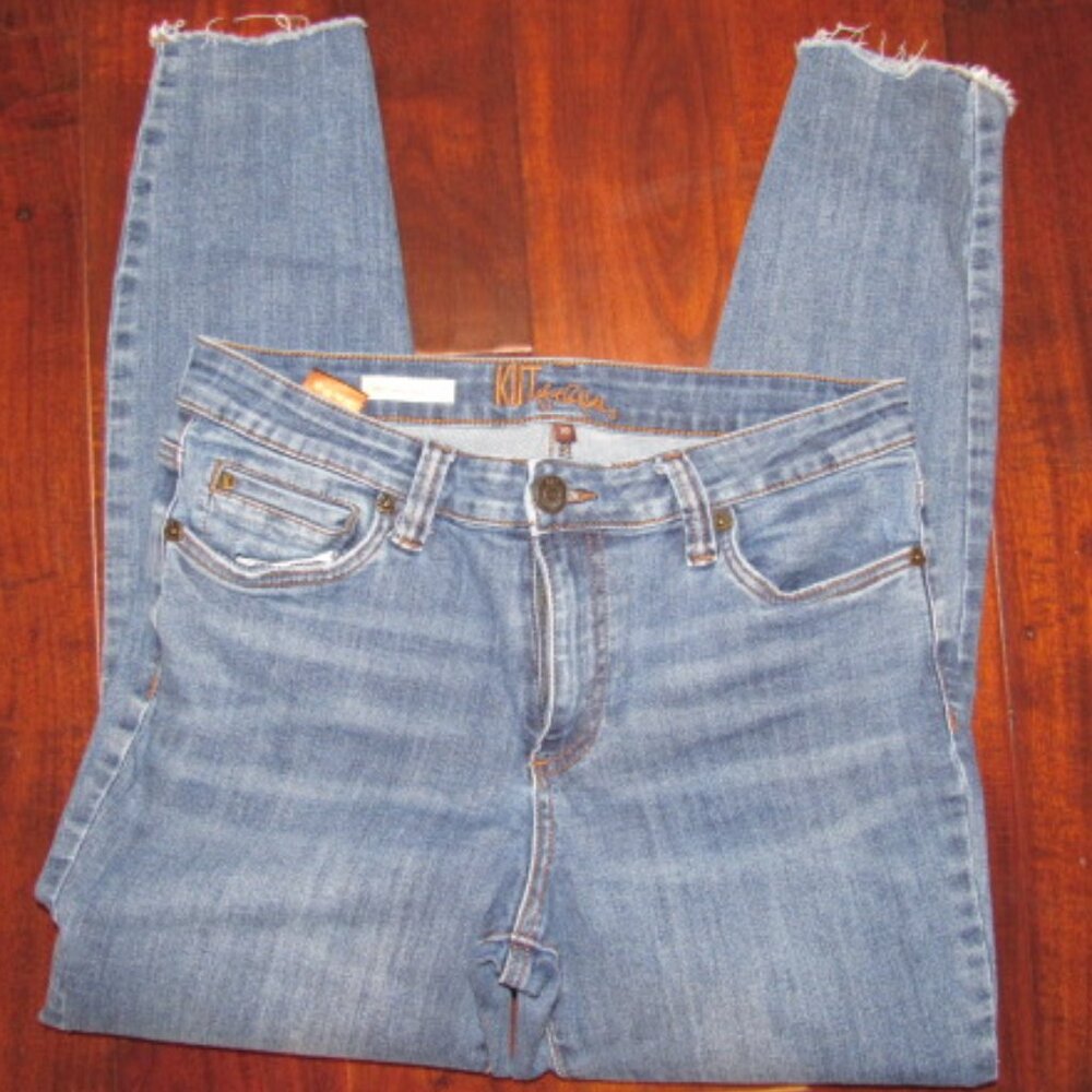 Kut From The Kloth Carlo Ankle Skinny Size 10 Short | 25” Inseam